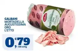 Sigma Galbani Mortadella Augustissima Oro offerta