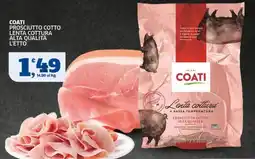 Sigma Coati prosciutto cotto lenta cottura alta qualita offerta