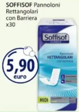 Acqua & Sapone Soffisof Pannoloni Rettangolari con Barriera offerta