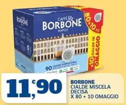 Sigma Borbone cialde miscela decisa offerta