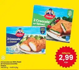 Eurospar 2 Crocchette Findus offerta