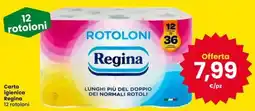 Eurospar Carta igienica Regina offerta