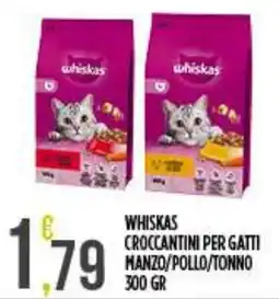 Netto Supermercati Whiskas croccantini per gatti offerta