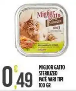 Netto Supermercati Miglior gatto sterilized paté vari tipi offerta