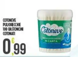 Netto Supermercati Cotoneve puli orecchie offerta
