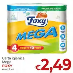 Maxi Nonna Isa Carta igienica Mega FOXY offerta