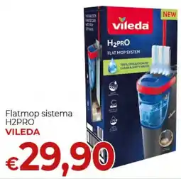 Maxi Nonna Isa Flatmop sistema H2PRO VILEDA offerta