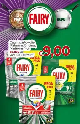 Maxi Nonna Isa Caps lavastoviglie Platinum, Original, Platinum Plus FAIRY offerta