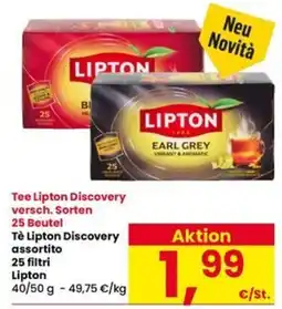 Interspar Tè Lipton Discovery offerta