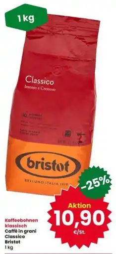 Interspar Caffè in grani Classico Bristot offerta