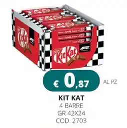 Altasfera Kit Kat offerta