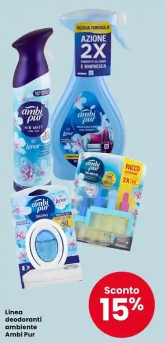 Linea deodoranti ambiente Ambi Pur