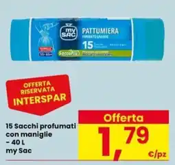 Eurospar Pattumiera my Sac offerta