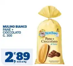 Sigma Mulino Bianco Pane + Cioccolato offerta