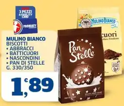 Sigma Mulino Bianco biscotti Pan di Stelle offerta