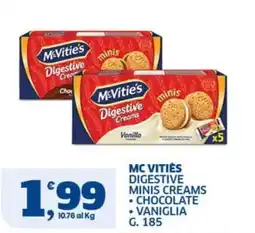 Sigma McVitie's Digestive Creams Minis offerta