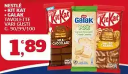 Sigma Nestle Kit-Kat/Galak offerta