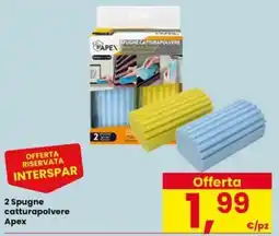 Eurospar Spugne catturapolvere Apex offerta