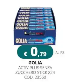 Altasfera Golia Activ Plus senza zucchero stick offerta