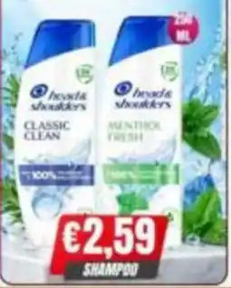 Irys head & shoulders shampoo offerta