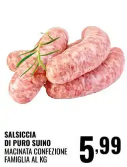 Gecop Salsiccia di puro suino offerta