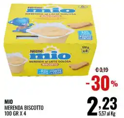 Gecop Mio merenda biscotto offerta