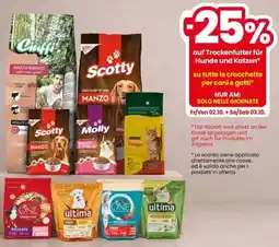 Interspar Trockenfutter für Hunde und Katzen offerta
