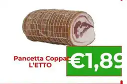 Supermercati Pasquale Prisco Pancetta Coppata offerta