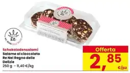 Interspar Salame al cioccolato Re Nel Regno delle Delizie offerta