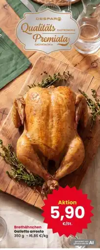 Interspar Brathähnchen Galletto arrosto offerta