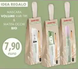 Acqua & Sapone Mascara Volume vari tipi & Matita occhi bio offerta