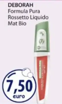 Acqua & Sapone Deborah Rossetto Liquido Mat Bio offerta