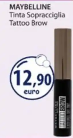 Acqua & Sapone Maybelline Tinta Sopracciglia Tattoo Brow offerta