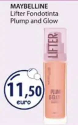 Acqua & Sapone Maybelline Lifter Fondotinta Plump and Glow offerta
