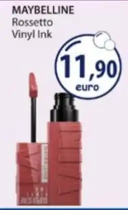 Acqua & Sapone Maybelline Rossetto Vinyl Ink offerta