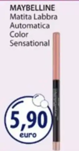 Acqua & Sapone Maybelline Matita Labbra Automatica Color Sensational offerta