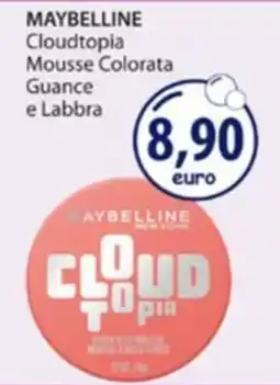 Acqua & Sapone Maybelline Cloudtopia Mousse Colorata Guance e Labbra offerta