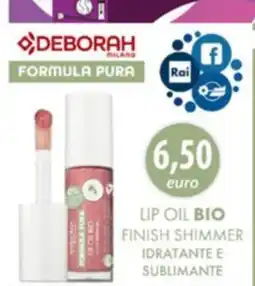 Acqua & Sapone Deborah Milano Formula Pura Lip Oil Bio offerta