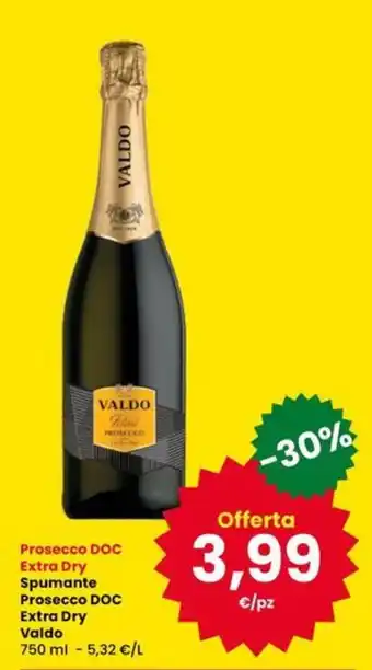 Prosecco DOC Extra Dry Spumante Valdo