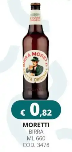 Altasfera Birra Moretti offerta