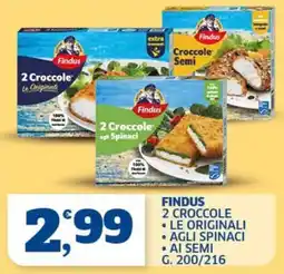 Sigma Findus 2 Crocchette offerta