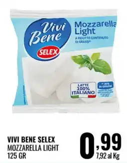 Gecop Vivi Bene Mozzarella Light offerta