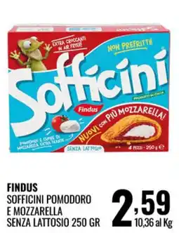 Gecop Findus Sofficini Pomodoro e Mozzarella Senza Lattosio offerta
