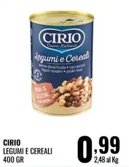 Gecop Cirio legumi e cereali offerta