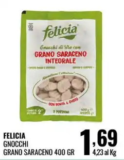 Gecop Felicia gnocchi grano saraceno offerta
