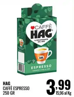 Gecop Hag caffè espresso offerta