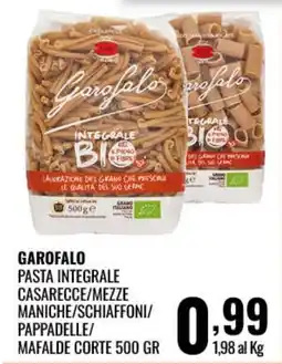 Gecop Garofalo pasta integrale offerta