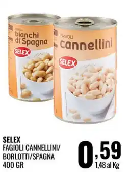 Gecop Selex fagioli cannellini/borlotti/spagna offerta