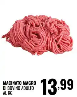 Gecop Macinato magro di bovino adulto offerta