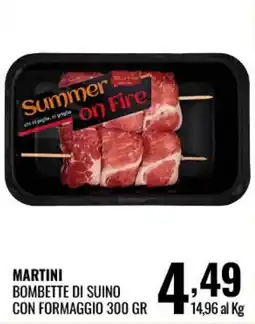 Gecop Martini bombette di suino con formaggio offerta